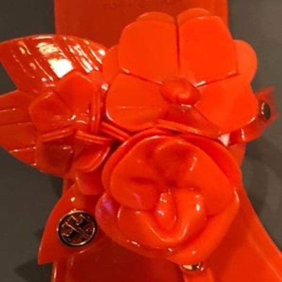 6/29*PRICE DROP*NIB (Sz-7) T. BURCH Blossom Jelly - Picture 2 of 5